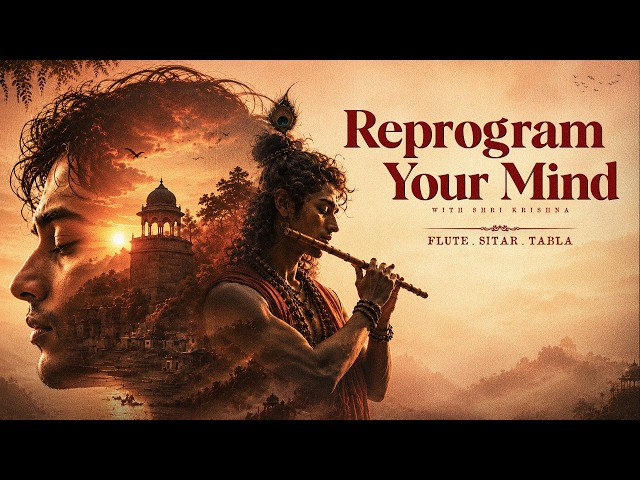 Reprogram Subconscious Mind: 432Hz Sitar & Bansuri Therapy to Deep Focus, Sleep & Healing Meditation