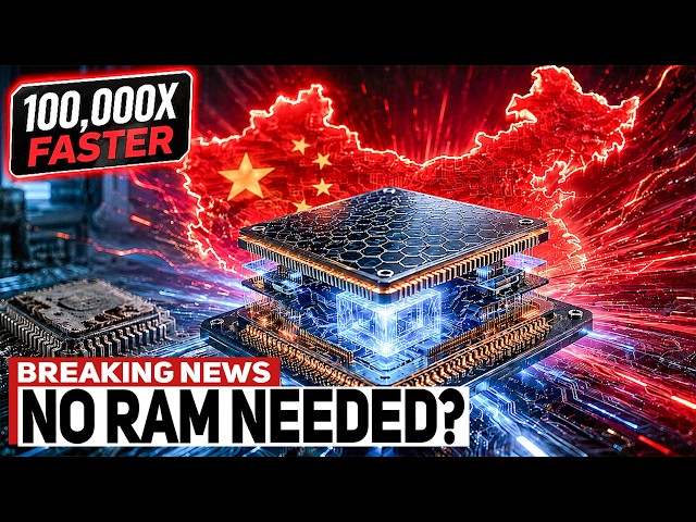 China’s New Flash Memory Is 100,000X Faster — And Never Forgets