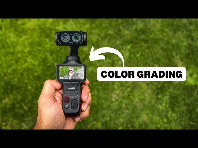 How to EASILY Color Grade I Log Footage (Insta360 Luna Ultra)
