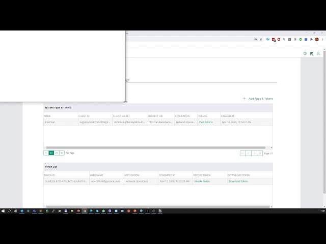 Aruba Central with Postman - pt. 3