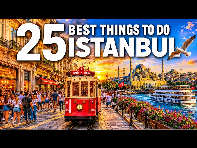 Best Things To Do in Istanbul Turkey 2026 4K
