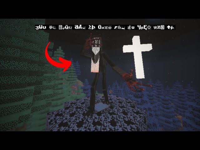 Surviving Horror Minecraft with the Reborn from the Mist Mod!