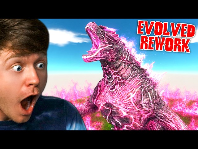 UPDATED EVOLVED GODZILLA is CRAZY in ARBS!