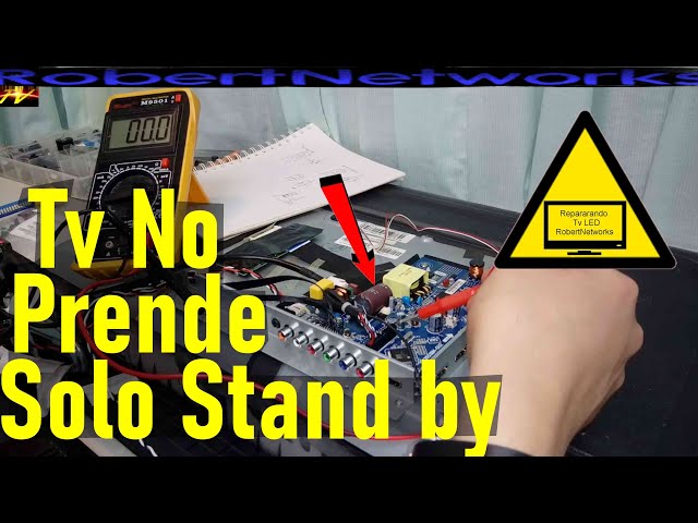 Fixing an LED TV Screen: The Power Supply Turns On, Off, or Only in Standby Mode - RobertNetworks