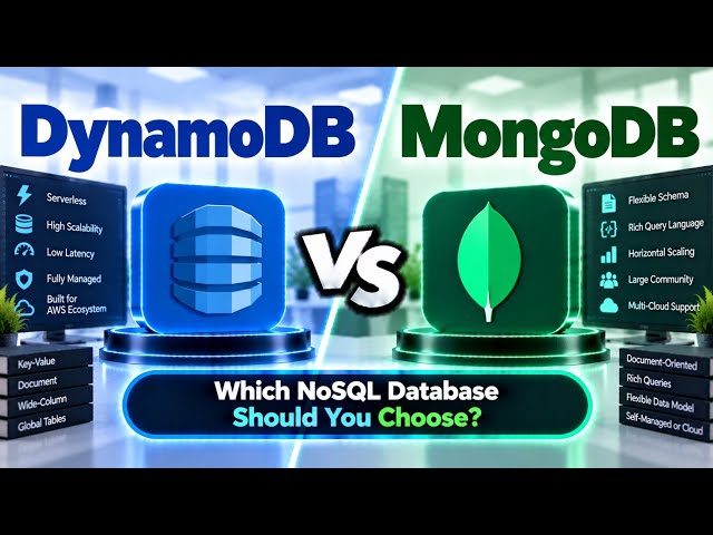 DynamoDB vs MongoDB | Which NoSQL Database Should You Choose? | Uplatz