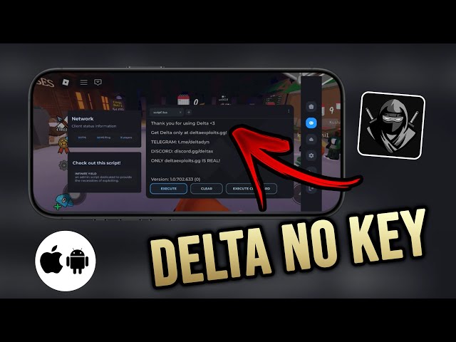 Delta Executor Mobile Tutorial | How to Get Delta Executor Key & Execute Script 2026 New Update