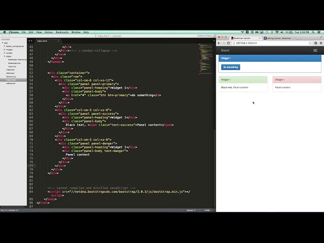 Web development tutorial for beginners #5 | Creating website using twitter bootstrap and simple css