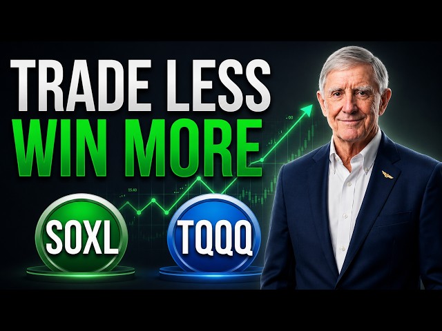 HOW TO TRADE SOXL & TQQQ WITHOUT WATCHING CHARTS ALL DAY