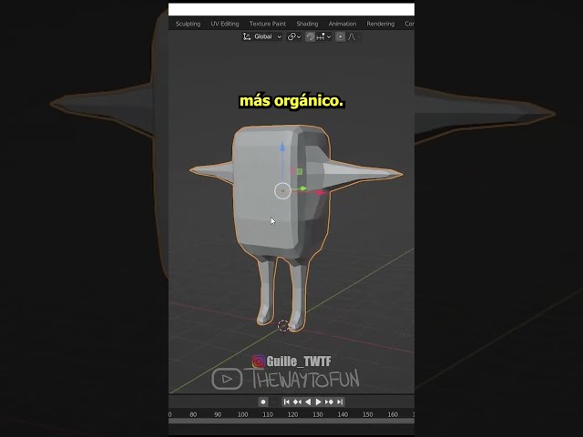 3 Pasos para Modelar tus Personajes en Blender  #tutorial