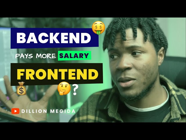 Does BACKEND pay more SALARY than FRONTEND Development?