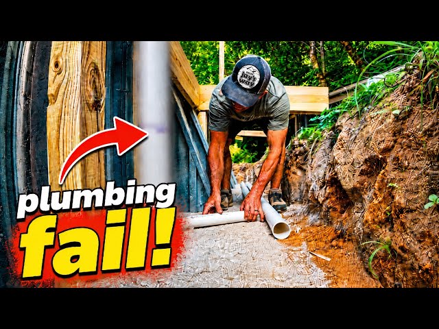 DIY Pool Install--Start to Finish--Ep.8–1st Plumbing FAIL!