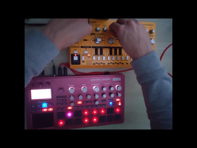 LIVE KORG ELECTRIBE / TD-3 - ACID TRIBECORE - Tabtek