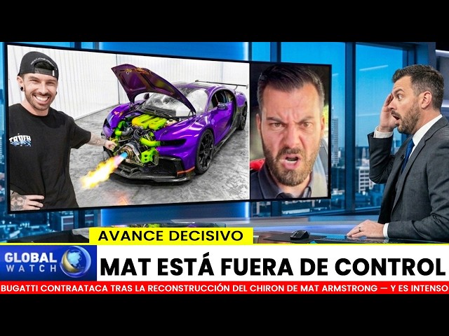 Bugatti Contraataca Tras La Reconstrucción Del Chiron De Mat Armstrong — Y Es Intenso