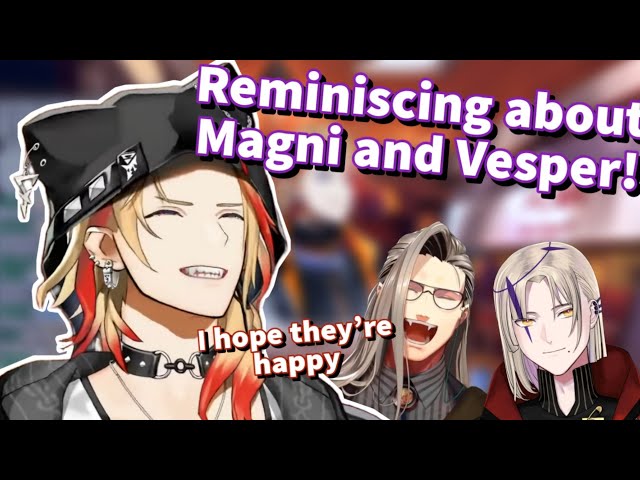 Axel reminiscences about Magni and Vesper!【Holostars EN | Axel Syrios】