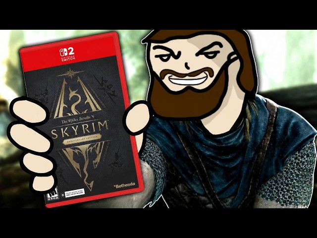 I tried Skyrim on Nintendo Switch 2