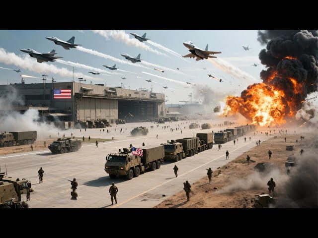 15 seconds ago! Iranian MiG-29 Success Destroy Major Army Base 😱 (Arma 3)