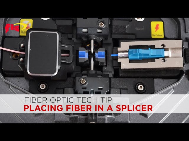Fiber Optic Tech Tip: Fusion Splicing - Where to Place The Fiber