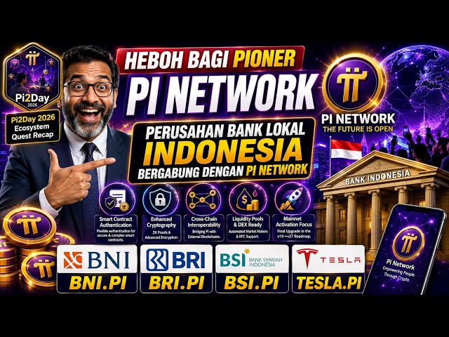 🚨 LATEST PI NETWORK UPDATE TODAY! ARE INDONESIAN BANKS BNI, BRI, AND BSI ENTERING THE PI NETWORK ...
