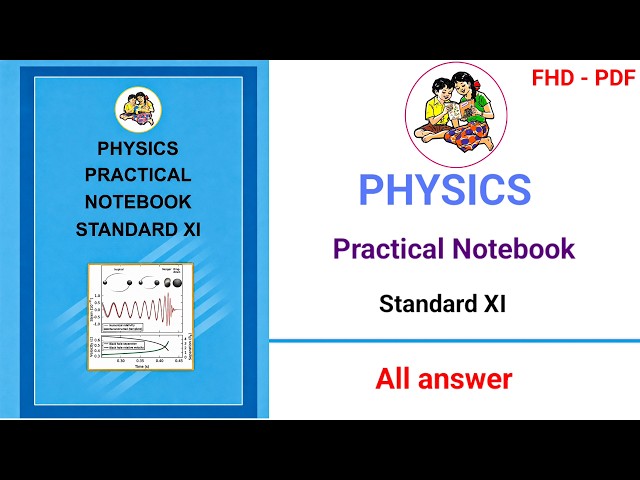 🔬 Class 11th Physics Practical Notebook | All Answers | ONE SHOT 🔥