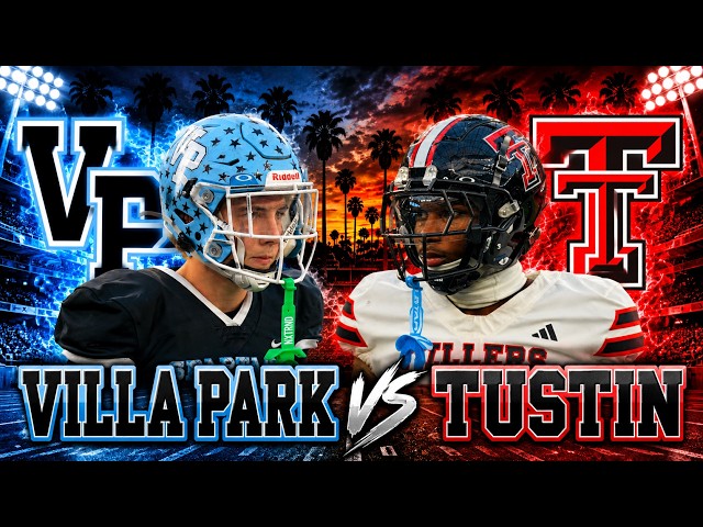 Villa Park vs Tustin‼️ Spartans Clash With Tillers At SoFi⚔️ Hayden Koo Balls Out🎬 Defensive Batle💥 