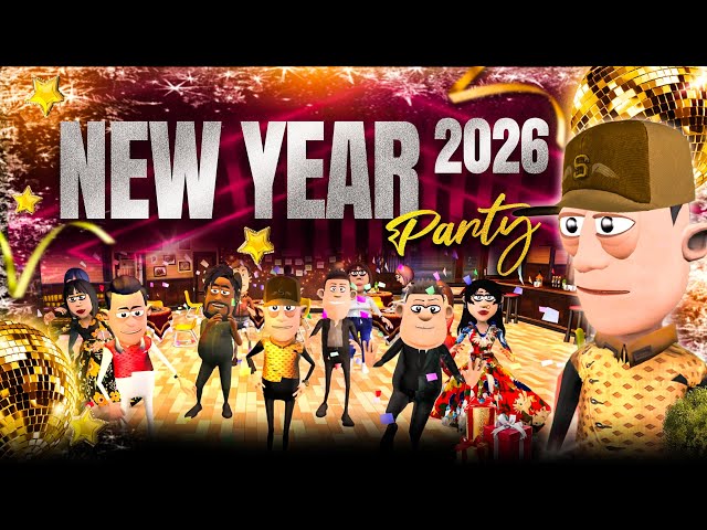 न्यू ईयर पार्टी 🎉🥳 | Happy New Year 2026  Party |@KomedyKeKing | Type of People in party | Comedy 