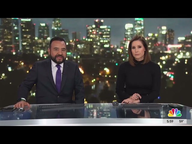 KNBC | NBC 4 News at 6pm - Breaking News Open and Close - December 25, 2025