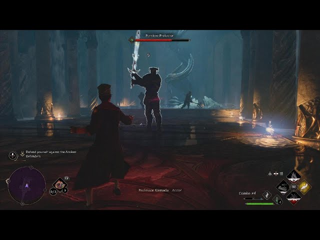 Hogwarts Legacy Map Chamber Fight #ps5 #hogwartslegacy #harrypotter 