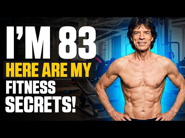 Mick Jagger (83 yr) Still Looks 49! Here Are My Fitness Secrets. MOTIVATION
