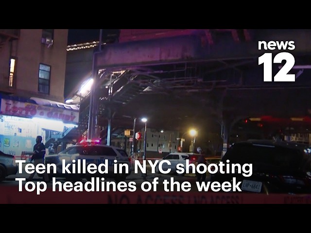 Top headlines: Teen killed, two others injured in NYC shooting | News 12