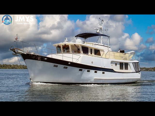 KADEY KROGEN 58 – TAPESTRY – [Talk Through Tour] – Trawler for Sale – JMYS