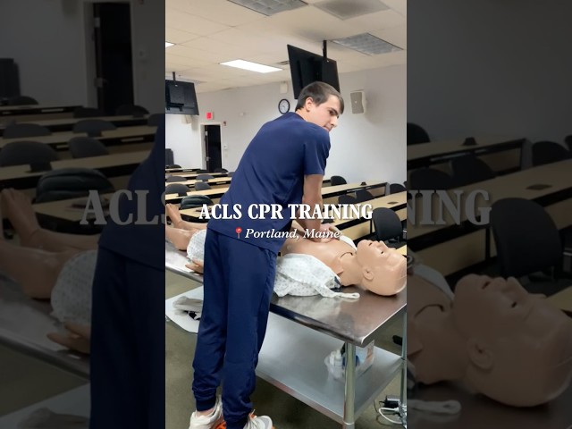 ACLS CPR Training in Portland, Maine #medicalstudents #cpr #clinicaltraining