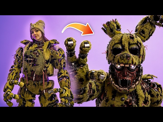 I Built A Real-Life Springtrap (Full Reveal)