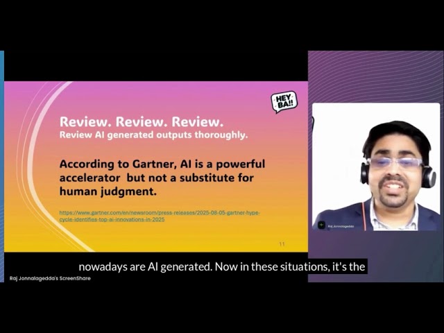 BA for AI: Guiding Responsible AI in Projects by Rajendra Jonnalagedda