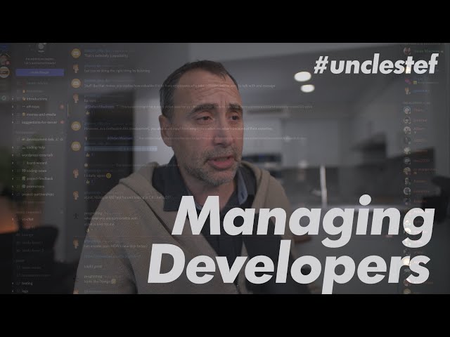 Developer Soft Skills: Managing more Experienced Developers