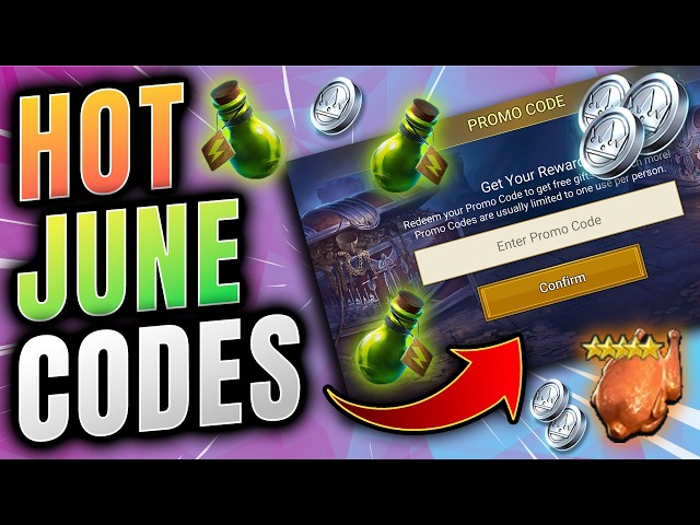 🔥NEW MONTH NEW CODES! All Working Codes in June 2026! | Raid Shadow Legends