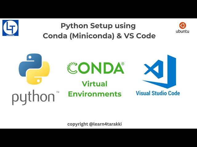 Python Environment Setup: Conda and VS Code on Linux (Ubuntu)