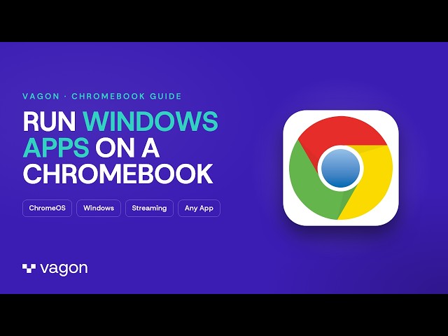 How To Run Windows Apps On A Chromebook