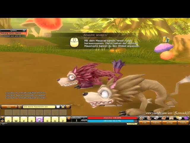 Let's Walkthrough Dragonica German part 1 [Schurke]