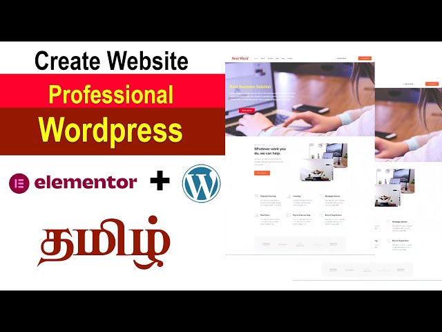 How to make a Website on Wordpress in Tamil 2026