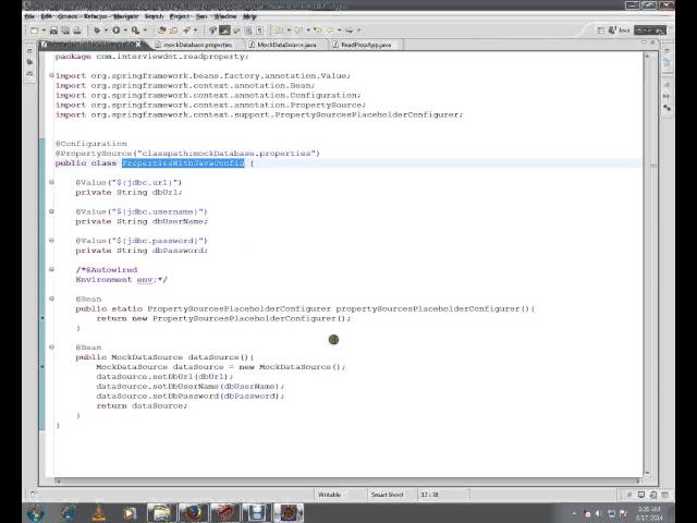 TAMIL @PROPERTYSOURCE ANNOTATION SPRING FRAMEWORK DEMO