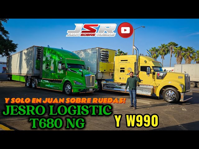 IN DETAIL🧐 JESRO LOGISTIC KENWORTH W990 AND 680 NEXT GEN IN CONVOY TO GUADALAJARA | JSR🎬🔥 #truck