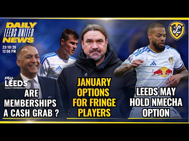 Nmecha’s Contract Option, Fringe Players and January, Membership Concerns  | Leeds United News