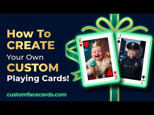 How To CREATE Your Own CUSTOM Playing Cards! | A 5 Minute Step-by-Step Guide