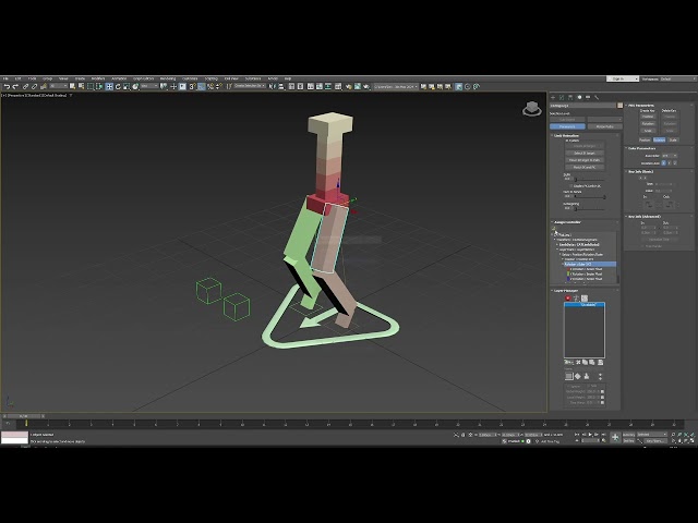 How to set up look at constraints on a CAT rig in 3DS Max