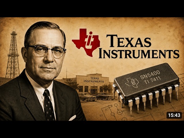 Texas Instruments La Petrolera que Inventó el Microchip