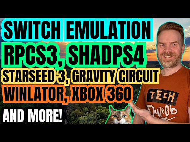 Switch and PS4 Emulation Improvements, PS3 Emulation on Low End Hardware, Free Games and Giveaways