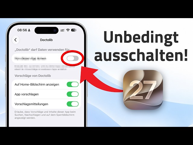 iOS 27 Einstellungen, die du SOFORT abschalten solltest