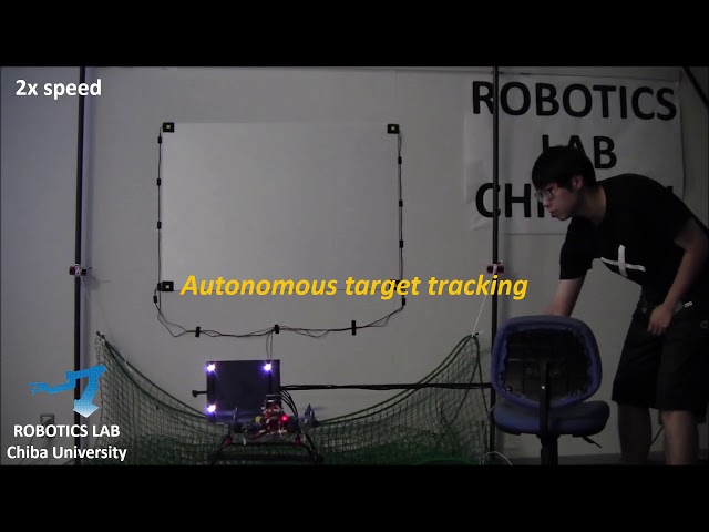 Autonomous Target Tracking of UAV Using High-Speed Visual Feedback (2019)