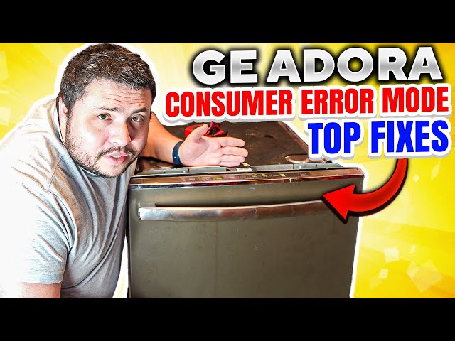 GE DISHWASHER DIAGNOSTIC TEST MODE | CONSUMER ERROR MODE | SERVICE MODE | DISHWASHER TROUBLESHOOTING