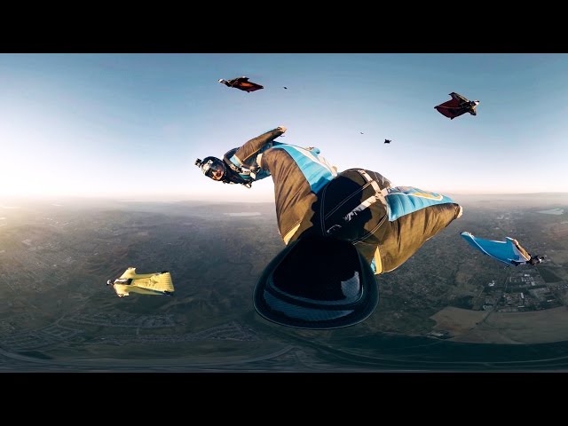 GoPro VR: Skydiving with GoPro Bombsquad - A Virtual Reality Experience